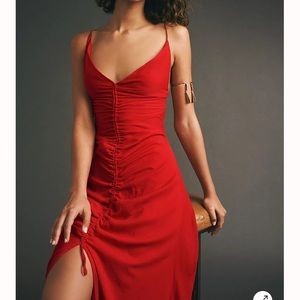 Free people cherry maxi dress